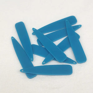Acrylic Neon Drop Charm 100pcs Earring DIY Parts