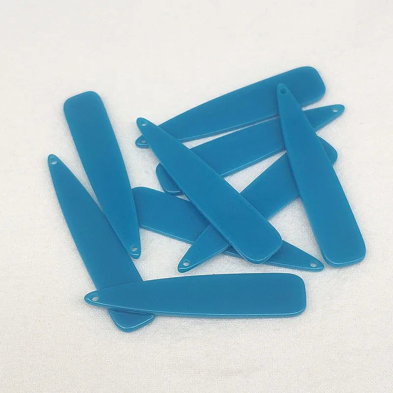 Acrylic Neon Drop Charm 100pcs Earring DIY Parts