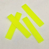 Neon Effect Rectangle Charm Earring DIY 100pcs