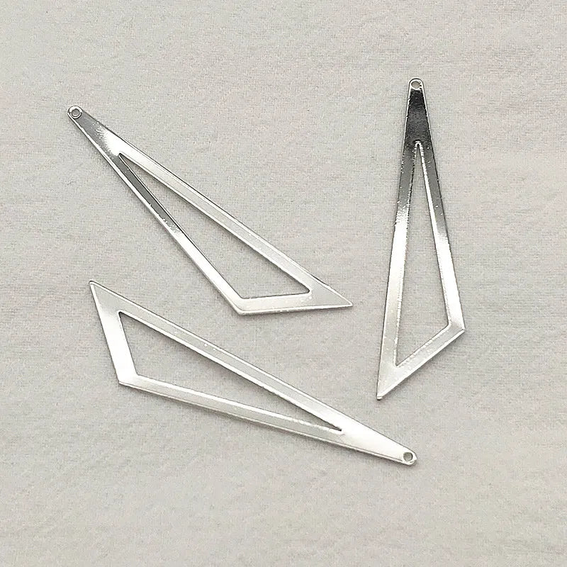 Copper Triangle Pendants for DIY Jewelry Making (100pcs)