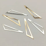 Copper Triangle Pendants for DIY Jewelry Making (100pcs)