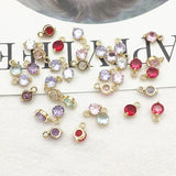 5mm 100pcs Zirconia Round Charm for DIY Jewelry