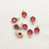 5mm 100pcs Zirconia Round Charm for DIY Jewelry