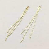 100pcs Copper Claw Chains for Earring DIY Making