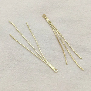 100pcs Copper Claw Chains for Earring DIY Making
