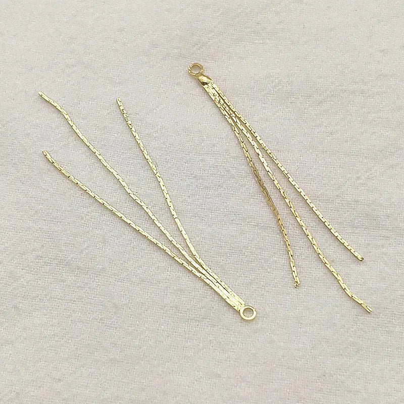 100pcs Copper Claw Chains for Earring DIY Making