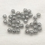 200pcs Brass Hollow Effect Spacer Beads Jewelry Findings