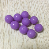Neon Chunky Acrylic Round Ball Beads for Jewelry DIY