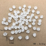 700pcs Clear Acrylic Bayberry Beads Jewelry DIY Parts