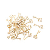 75 pcs Alloy Key Charms Pendant Silver Plated 21*10 mm DIY Crafts
