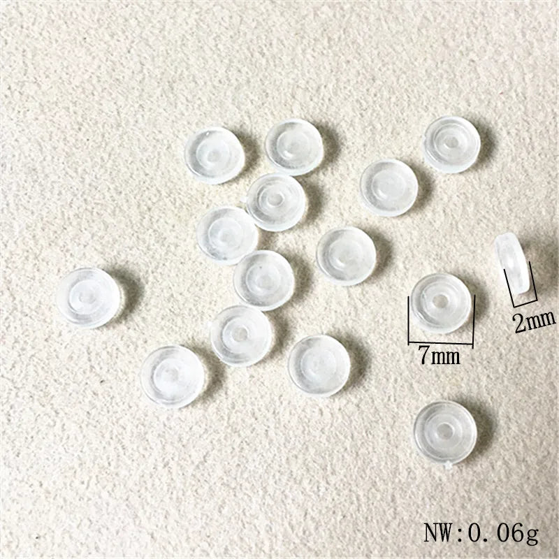 Soft EarBack/Ear Stud Cap 300pcs for Earring DIY Parts