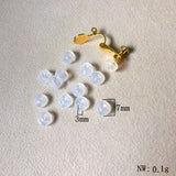 Soft Silicone Ear Stud Cap 7x3mm 300pcs