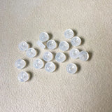 Soft Silicone Ear Stud Cap 7x3mm 300pcs