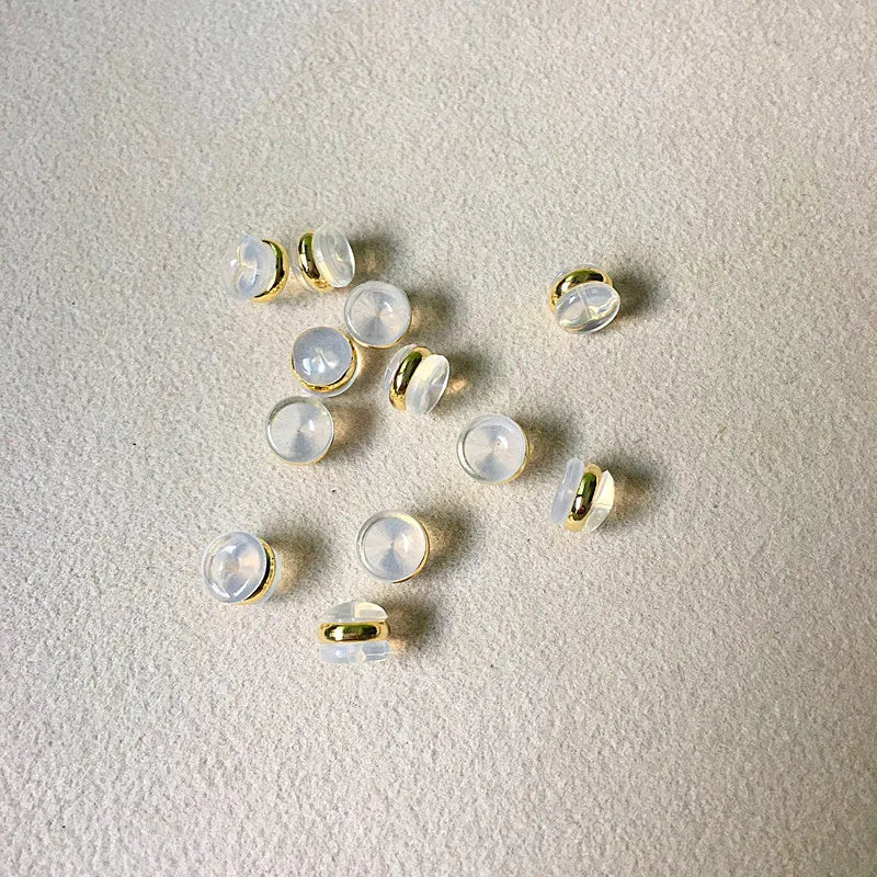 Soft Silicone Ear Stud Cap for Earring DIY Parts