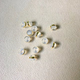 Soft Silicone Ear Stud Cap for Earring DIY Parts