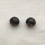 Clear Resin Powder Round Beads - 300pcs DIY Jewelry Findings