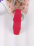 200 PCS Jewelry Rose Red Hang Necklace Cards with Holes