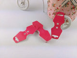 200 PCS Jewelry Rose Red Hang Necklace Cards with Holes