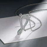 925 Silver Crystal Snake Choker Necklace Pendant for Women Wedding Gift