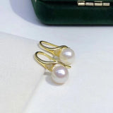 925 Silver Earring Findings for Agate Crystal 3 Pairs