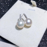 925 Silver Earring Findings for Stones 5pairs/lot