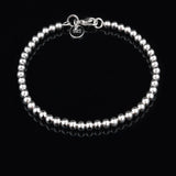 925 Sterling Silver Bead Bracelet Women Jewelry Gift