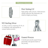 925 Silver Makeup Tools Cosmetics Charm for Bracelet Necklace
