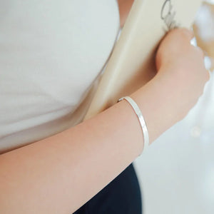 925 Sterling Silver Snake Bone Bracelet Sweet Gift Women Jewelry