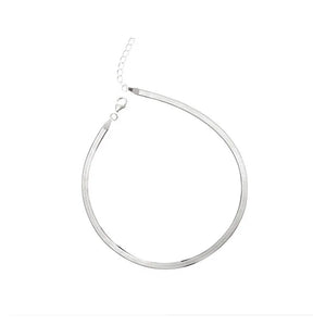 925 Sterling Silver Snake Bone Bracelet Sweet Gift Women Jewelry