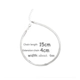 925 Sterling Silver Snake Bone Bracelet Sweet Gift Women Jewelry