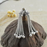 925 Sterling Silver Tassel Pendant For Jewelry Making