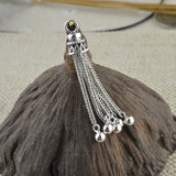 925 Sterling Silver Tassel Pendant For Jewelry Making
