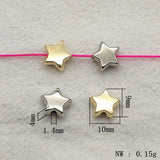 CCB Star Interval Beads for DIY Jewelry Making