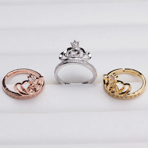 Arrival Crown Shape Ring Base for Pearls Beads Stones