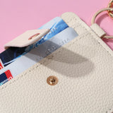 Acrylic Link Chain Keychain Wristlet Key Chain with Tassel