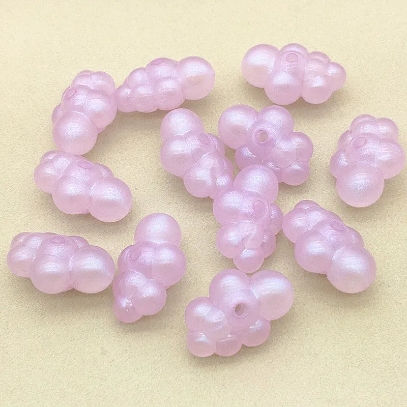 Cloud Shape Beads For Jewelry DIY - Luminous Effect Powder