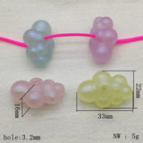 Cloud Shape Beads For Jewelry DIY - Luminous Effect Powder