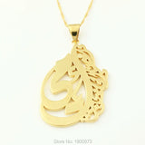 Allah Pendant Necklace Muslim Jewelry Women Men18K Pendant Jewelry