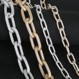 Arrival Antique Silver Plated Jewelry Metal Link Chain Aluminum Chain