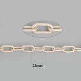 Arrival Antique Silver Plated Jewelry Metal Link Chain Aluminum Chain