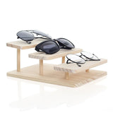 Wooden Sunglasses Stand Glasses Display Jewelry Holder Bracelet Watches Show