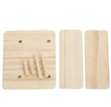 Wooden Sunglasses Stand Glasses Display Jewelry Holder Bracelet Watches Show