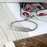 Charming 4 Rows A + Zircon Bracelet For Women