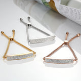 Charming 4 Rows A + Zircon Bracelet For Women