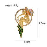 Angel Wings Brooch Baroque Pins Jewelry