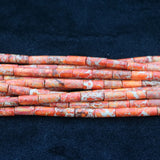 5Colors Gems Stone Necklace Beads for DIY Jewelry Making
