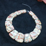 Lemon Stone Necklace Beads for Women Jewelry Making