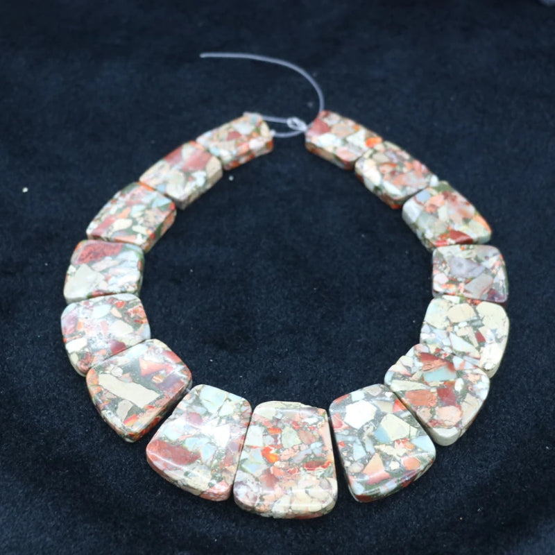 Lemon Stone Necklace Beads for Women Jewelry Making