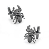 Arrival Beetles Cuff Links Gunblack Insect Brass Material Men's Cufflinks