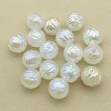 UV Aurora Rose Beads 16mm - 100pcs for DIY Jewelry